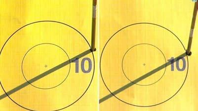 3.4.3. Sjefov odabir strijela (SAS - Sjef s Arrow Selector) Razlika između ispucanog zlata i srebra za žene na Svjetskom prvenstvu u streličarstvu na otvorenom u Beleku, u Turskoj 2013.