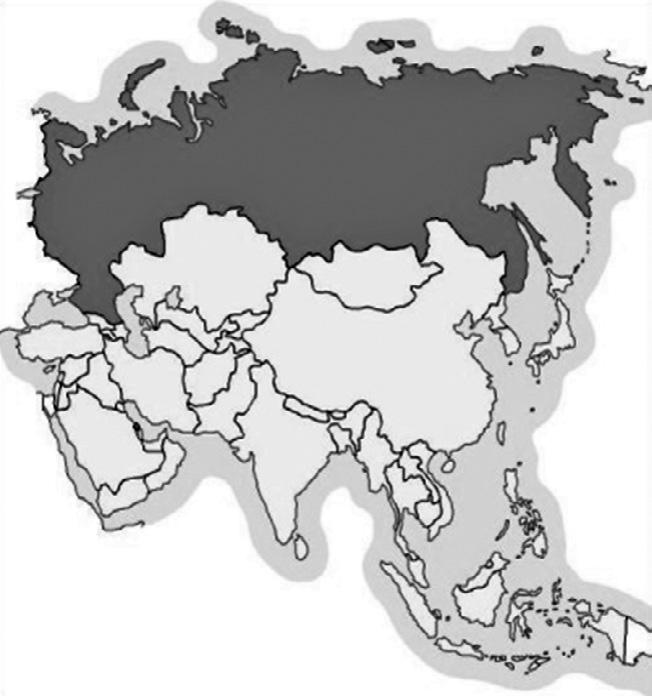 MATEMATIČKO PUTOVANJE RUSIJA Rusija (Rossija, ruski Россия;) površinom je najveća država na svijetu. Proteže se od istočne Europe pa kroz cijelu sjevernu Aziju. Njezina površina iznosi 17 098 200 km².
