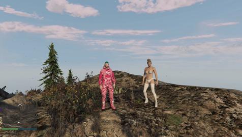 041 We Are Such Stuff As Dreams Are Made On Rustic Mascara digital, 6 02, 2021, UK What happens when you try to perform Shakespearean verse inside a public lobby in GTA Online, a game space notorious