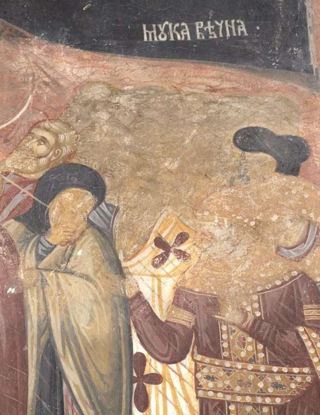Detalj freske Strašni sud,