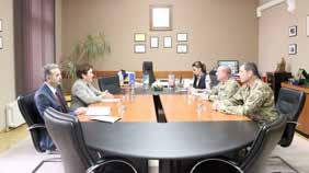 Na sastanku se razgovaralo o saradnji Nacionalne garde Marylanda (NMG) u okviru programa Državnog partnerstva (SPP), kao i o načinima i modalitetima nastavka i proširenja saradnje u narednom periodu.