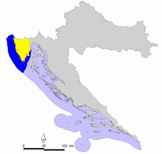 2. POLOŽAJ I UPRAVNA PODJELA ISTARSKE ŽUPANIJE Istarska županija smještena je na krajnjem sjeverozapadu Republike Hrvatske.
