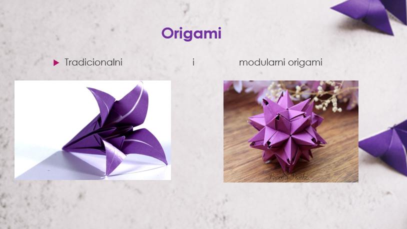 Sveuc ilis te u Rijeci - Odjel za matematiku Kubne jednadz be i origami Slika 9: Prezentacija 2 Slika 10: Prezentacija 3 Slika 11: Prezentacija 4 pravac koji ih