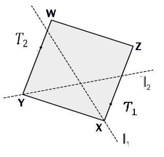 4.1 Belochin kvadrat Za proučavanje i konstruiranje Belochinog kvadrata koristit ćemo neke osnovne već navedene asiome origamija, a to su 2. i 4. aksiom origamija.
