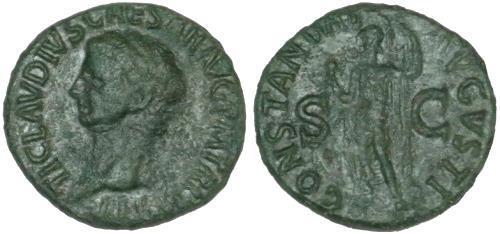 3.8.1. Klaudije (41. 54. g.) Za cara Klaudija, glavnina kovanica proizašla je iz imperijalne kovnice Lugdunum 65 i kovnice u Rimu.