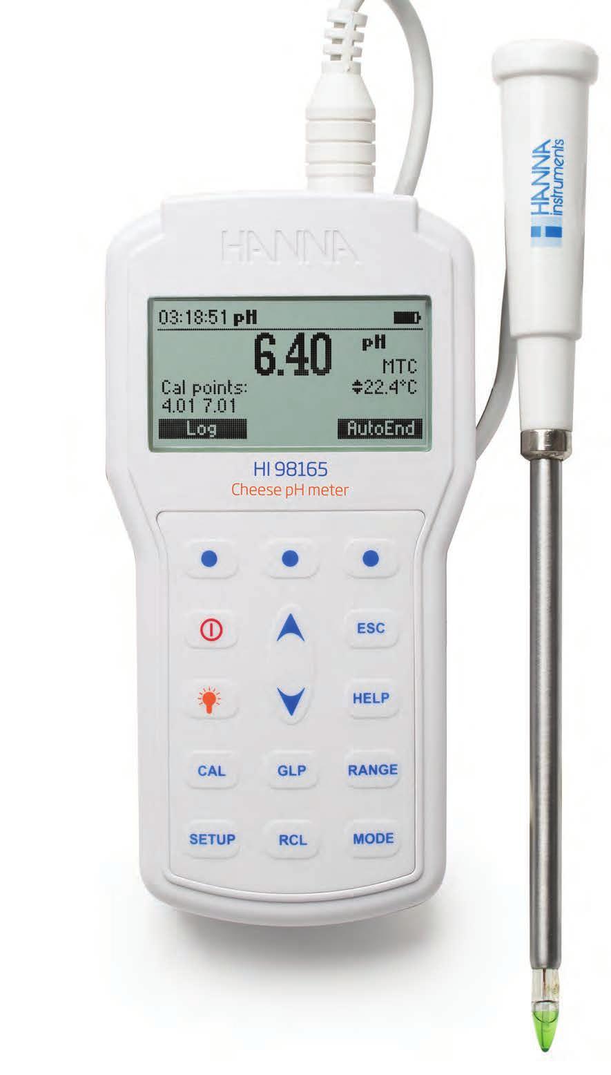 Automatska ili ručna temperaturna kompenzacija ph elektroda posjeduje integriran temperaturni senzor Kalibracija Kalibracija do u 5 točaka sa 7 standardnih pufera i 5 korisnički definiranih Oko 200