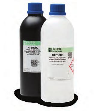 dezinfekciju naslaga krvi 500 ml HI70640L Otopina za čišćenje naslaga mlijeka 500 ml HI70641L Otopina za čišćenje i dezinfekciju od mliječnih proizvoda 500 ml Otopine za čišćenje elektrode za