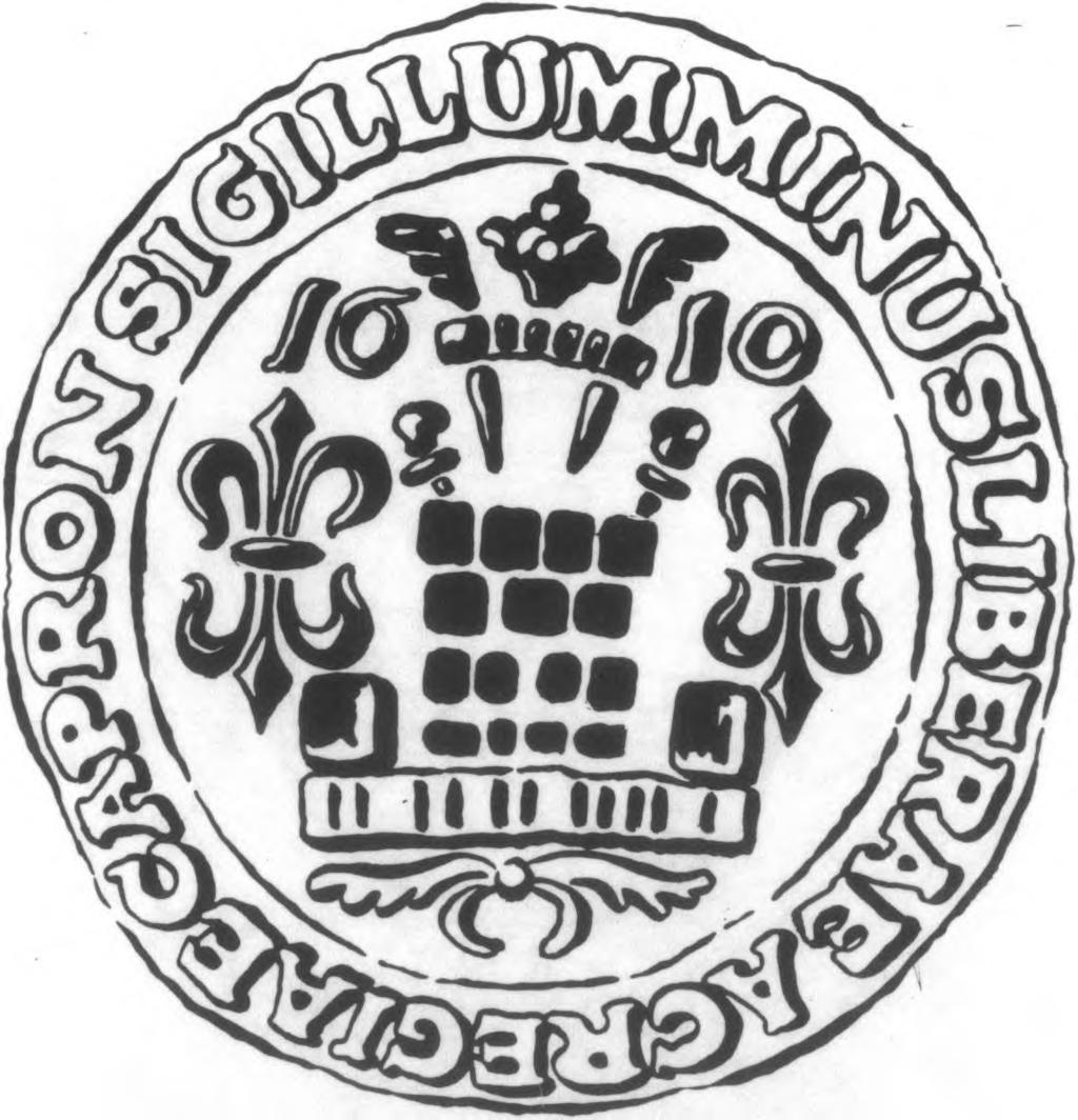 A n ž u v in c a L u d o vika I. O ko lo p e č a ta, okruglog oblika, nalazi se natpis: SIGILLVM CIVITATIS CAPRON (CZENSIS) 1545.