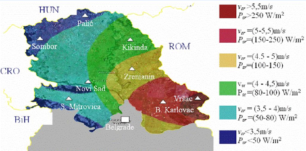 С обзиром да припада пољопривредном подручју, да су истражене геотермалне бушотине, постоје предуслови, као и на простору целог подручја АП Војводине, за коришћење ових потенцијала као извора