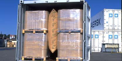Пошто су лагани и заузимају мало простора, они су лаки за руковање и складиштење. Еколошки производ Брига за животну средину - другу корист од Bates Cargo-Pak ваздушних јастука.