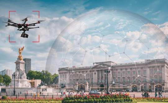 Snimanje bespilotim zrakoplovom- zaštita štićenih objekata Virtualne ograde Stvaranje tzv.