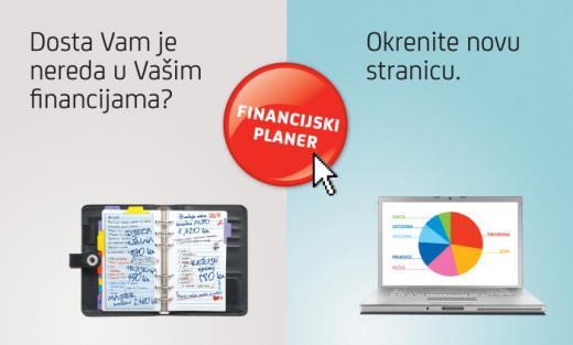 Inovacije u na tržištu e-bankarstvu Financijski planer E-zabe predstavlja prvu e-usluga za upravljanje osobnim financijama u Hrvatskoj. Financijskom planeru pristupa se putem E-zabe.