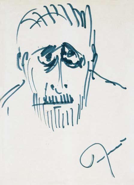 5. LJUBO BABIĆ 1960-ih tuš, pero, 26 x 19,5 cm