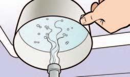 7 Sterilizacija Oprani pribor se može sterilizirati u komercijalno dostupnim sterilizatprima ili u posudi s kipućom vodom. Komercijalni sterilizatori.