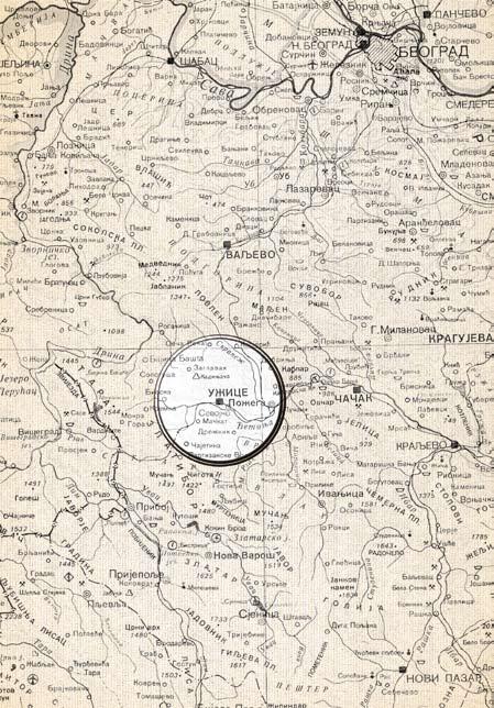 ELEMENTI PRIRODNE SREDINE UÆIÅKOG KRAJA Imate pred sobom geografsku kartu,... Prepoznajete nijanse boja, od mrke do zelene. Nijanse koje razumemo, u koje smo i mi upleteni. To je naã æivotni prostor.