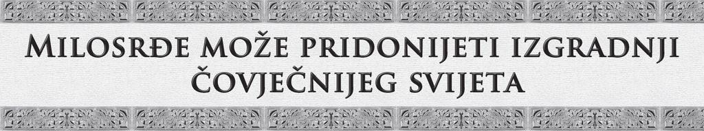 Papina kateheza na općoj audijenciji u srijedu 9. prosinca 2015. Draga braćo i sestre, dobar dan!