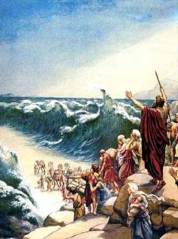 Spas na Crvenom moru Slika Izlaska More i progonitelji reakcija u 14,10.11s 14,10 (צעק) krik,(ירא ( strah Velik Izopačenje u 11s?