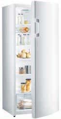 SAMOSTOJEĆI HLADNJACI 43 R6151BW Samostojeći hladnjak RB6288W Samostojeći hladnjak s odjeljkom za zamrzavanje - Klimatski razredi: SN, ST, N - Ukupni bruto/neto obujam: 305 / 302 l - Ukupni