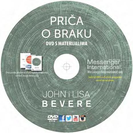 ovaj dvd s materijalima osobni je dar Johna Bevere namijenjen vama.