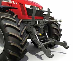 dimenzije traktora što doprinosi stabilnosti i upravljivosti.