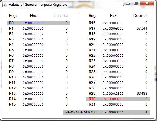 6. Vrednost 0000 e000 predstavlja adresu prve instrukcije prekidne rutine, a to je instrukcija sw R29,R1,1 7. Potiče iz polja Rmem.PC, a signal Rmem.WRPC izaziva propuštanje. 8. T=9: Vrednost Rmem.