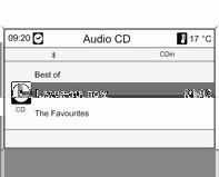 CD Uređaj za reprodukciju 101 Maksimalni broj MP3/WMA datoteka koje se mogu snimiti: 1000. WMA datoteke s Upravljanjem digitalnim pravima (DRM) iz online muzičkih trgovina se ne mogu reproducirati.