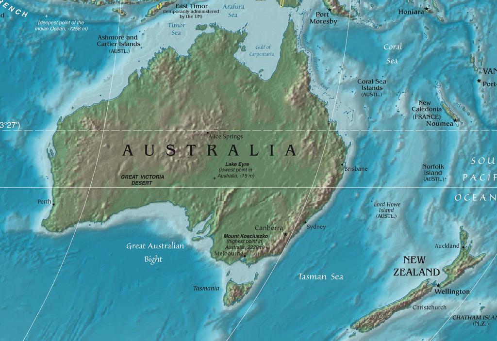 Australijski ugljevi su paleozojski kameni, mezozojski mrki i kenozojski ligniti.