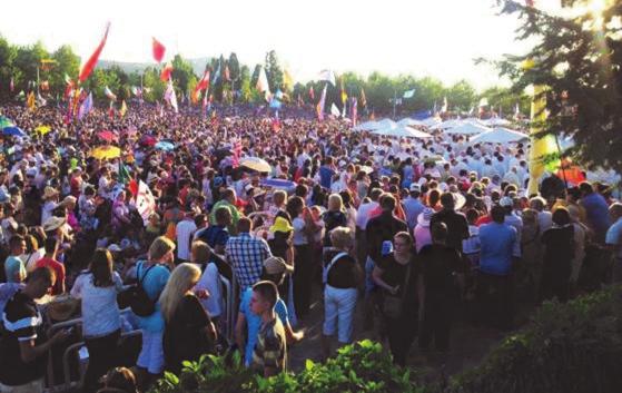 Završen 24. susret mladih u Međugorju vadeset i četvrti međunarodni molitveni susret D mladih Mladifest, koji je započeo u četvrtak 1. kolovoza 2013. završio je u utorak 6. kolovoza sv.