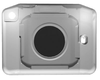 Filter za masnoću pričvršćen na zadnju stenku rerne štiti ventilator, okrugli grejač i rernu od nepoželjnog prljanja
