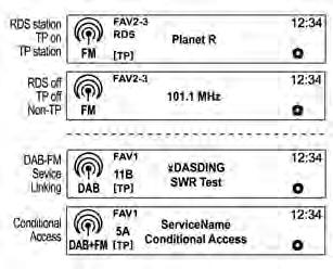 88 Infotainment sistem Izbor funkcije FM/AM radio ili DAB (samo za tip A) CD/MP3/USB/iPod audio ili ulaz za spoljašnji zvuk (AUX) Pritisnite dugme