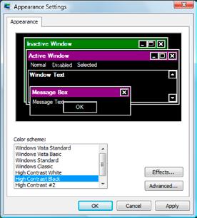 Korak 2 U okviru za dijalog Postavke izgleda (Appearance Settings), u