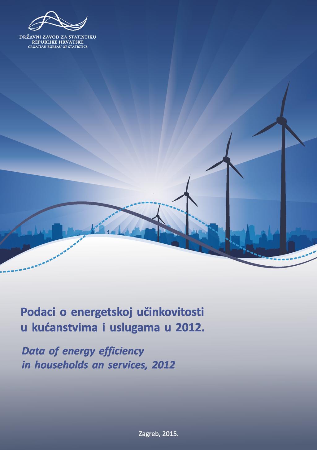 Podaci o energetskoj učinkovitosti u kućanstvima i uslugama u 2012.