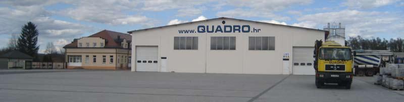 godine zanat počinje djelovati kao društvo sa ograničenom odgovornošću pod imenom QUADRO d.o.o.fokusirajući se na proizvodnju betonske galanterije prvenstveno opločnika.