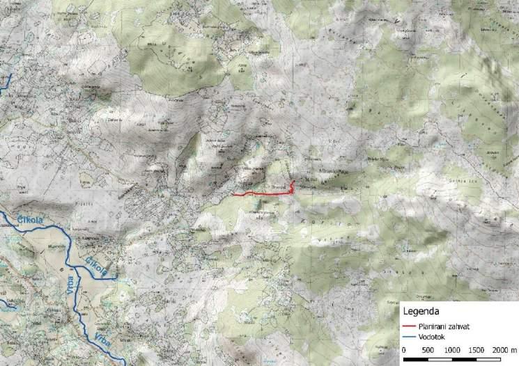 2.3.3 Površinske i podzemne vode Na području Općine Ružić, nalaze se četiri vodotoka: Čikola, Vrba, Umljanović i Gradac potok.