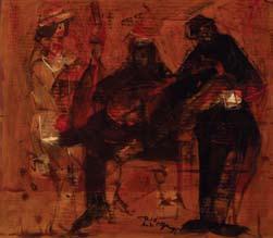 na lesonit, 34 x 49 cm. 1966. Sign. 375 116.