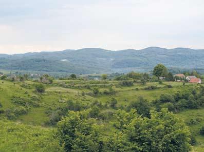 Slika 2. Zaraštanje livada u Parku prirode Žumberak-Samoborsko gorje. (Foto: A. Partl) 