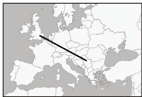 99. Zaokruži slovo ispred točnog odgovora. Rastojanje između Beograda, glavnog grada Srbije, i Londona, glavnog grada Ujedinjenog Kraljevstva, iznosi 688,97 km.