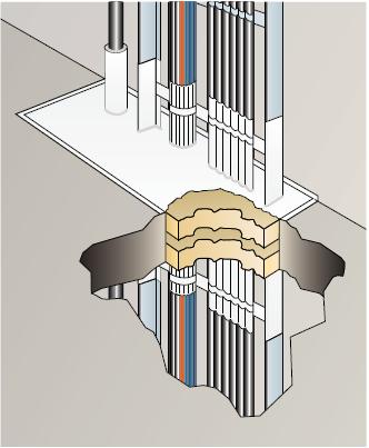 Kod dvostrukog panela između dviju ploča ostaje zračni prostor čija veličina ovisi o debljini zida ili poda.