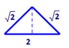 prekriti sa 2 mala trokuta; Najveći trokuti
