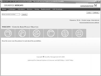 Ostala dokumentacija o proizvodima WebCAPS WebCAPS je Web -based Computer Aided Product