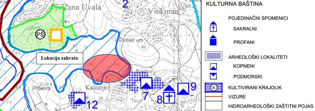 od interesa su za Republiku Hrvatsku i uživaju njenu osobitu zaštitu. Prema PPU Općine Medulin određene su kategorije kulturnih dobara na području Općine Medulin: 1. poluurbane i ruralne cjeline 2.