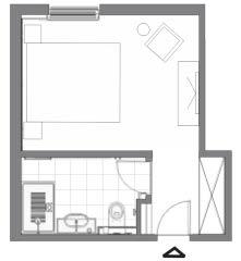 kabinom i kadom Sa i bez terase Površina 33 m2 Lux room: 48 soba