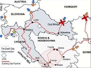 Počela realizacija projekta gasovoda Južna interkonekcija SARAJEVO Poziv za izbor konsultanta za izradu studije uticaja na životnu sredinu i studije izvodljivosti za projekat Južne interkonekcije