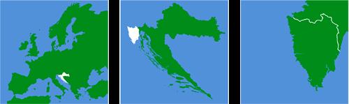 Dio teritorija istarskog poluotoka pripada Republici Italiji te dio Sloveniji (slovensko priobalje s Koparskim zaljevom i dijelom Piranskog zaljeva do ušća rijeke