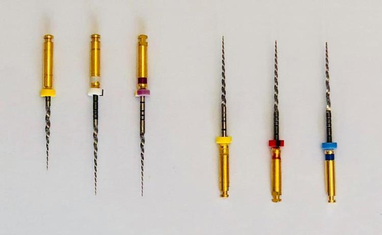 Slika 3. Protaper Universal instrumenti SX, S1, S2. F1, F2 i F3 PROTAPER NEXT Instrument koji je naslijedio PTU.