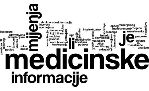 nja od onih koja su se doticala različitih vrsta pismenosti (npr. informacijska, zdravstvena), promjena načina medicinske znanstvene komunikacije (npr.