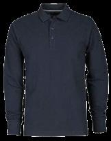 FLORENCE Polo majica dugih rukava, proizvedena od 100% pamuka, 220g/m2. Traka za ojačanje u kragni u kontrastnoj boji.