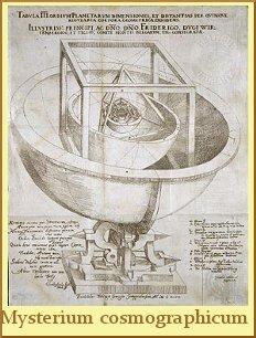 Kepler se pod utjecajem učenja pitagorejaca upustio u potragu za brojevnom harmonijom među nebeskim sferama, počevši od praćenja proporcija brojeva i njihovih kvadrata, tražeći podudarnosti oblika i
