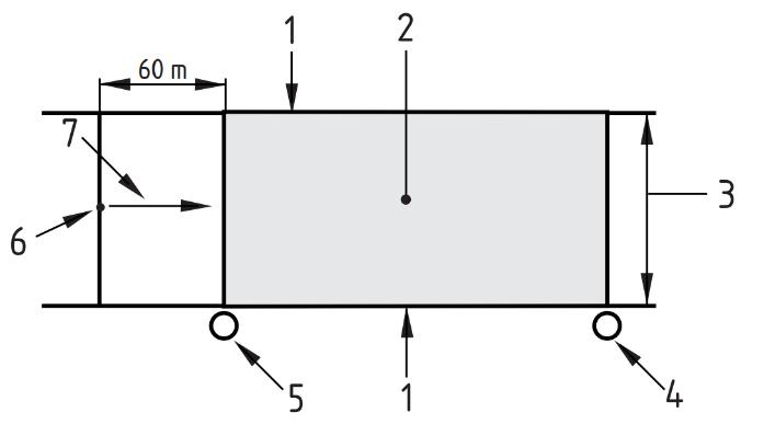 Tablica 17. Svjetlotehnički proračun [72] Ulični element Kolnik Svojstva asfalta Vrsta R3 Refleksivnost q0 = 0.