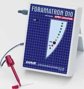 . by Parkell Plosnatog oblika, možemo ga nasloniti na pacijenta Iznimno ekonomičan 59 913010 Foramatron D-10 4.910 kn+pdv Modul Root ZX pex lokator Vidljiv i intuitivan display Foramatron 3.